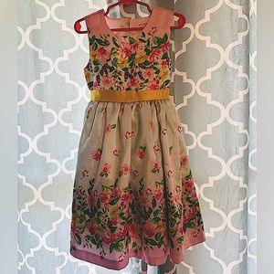 Nannette Floral Easter Dress Size 4T